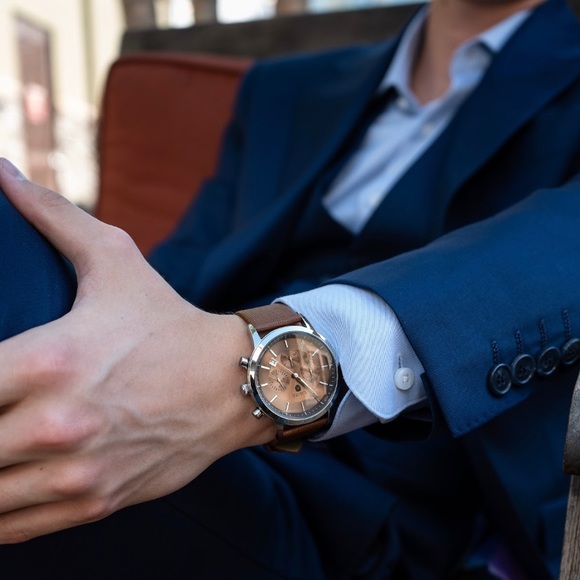 Xavier Executive Class Watch (Pecan) NIB🚨 - Picture 2 of 10